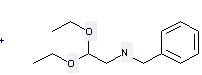 2H-3,1-Benzoxazine-2,4(1H)-dione,1-(2-propen-1-yl)- can react with Benzylamino-acetaldehyde diethylacetal to give 2-Allylamino-N-benzyl-N-(2,2-diethoxy-ethyl)-benzamide.